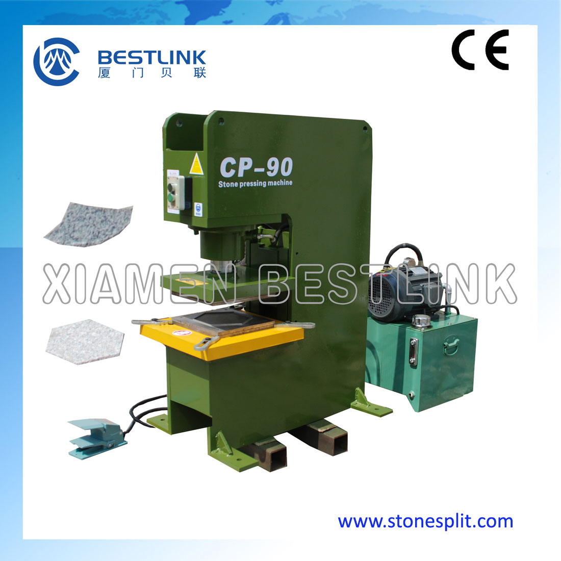 Hydraulic Stone Pressing Machine for Making Road Stones