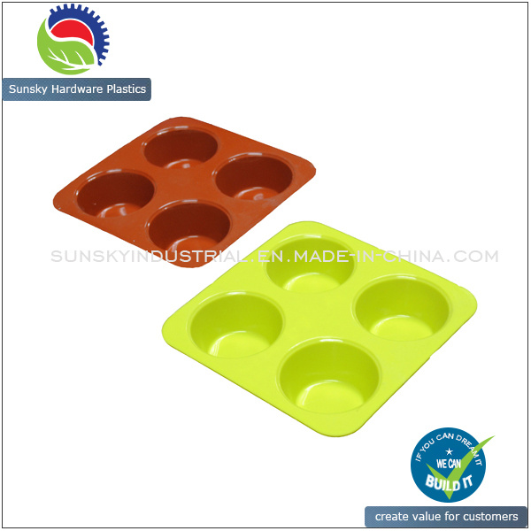 Hot Selling Food Grade Silicone Bakeware / Cake Mould with FDA