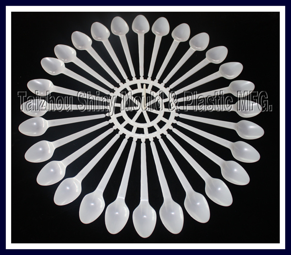 Plastic Spoon Mould, Plastic Spoon Injection Mold, Plastic Fork Mould