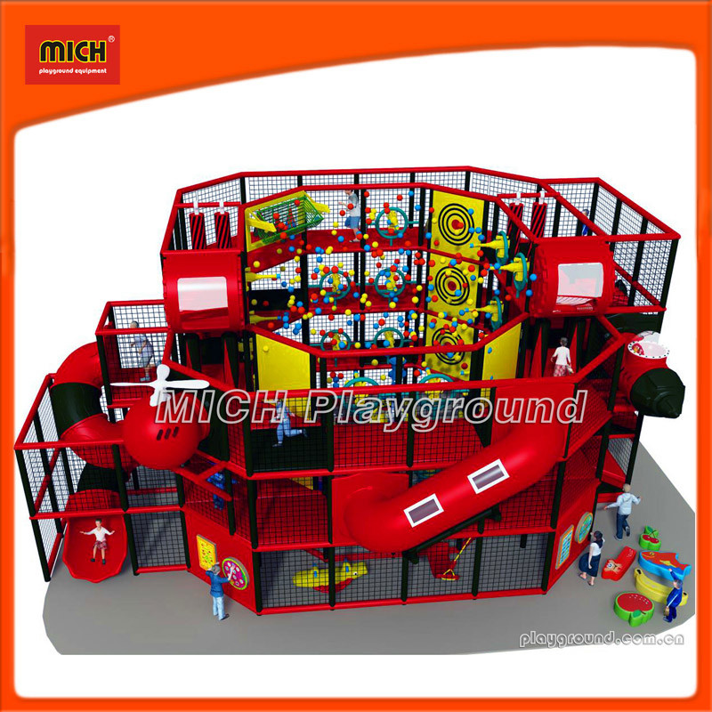 Red Series Kid Indoor Playground Castle for Amusement