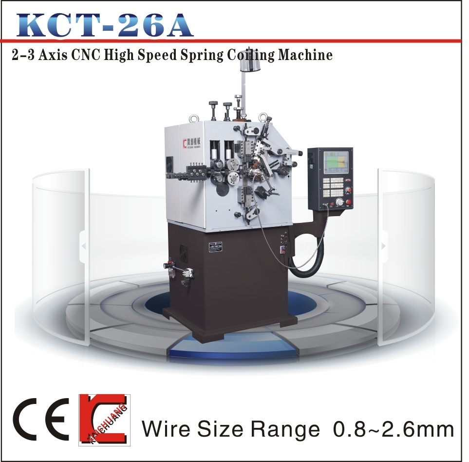 Kct-26A CNC Versatile Spring Machine