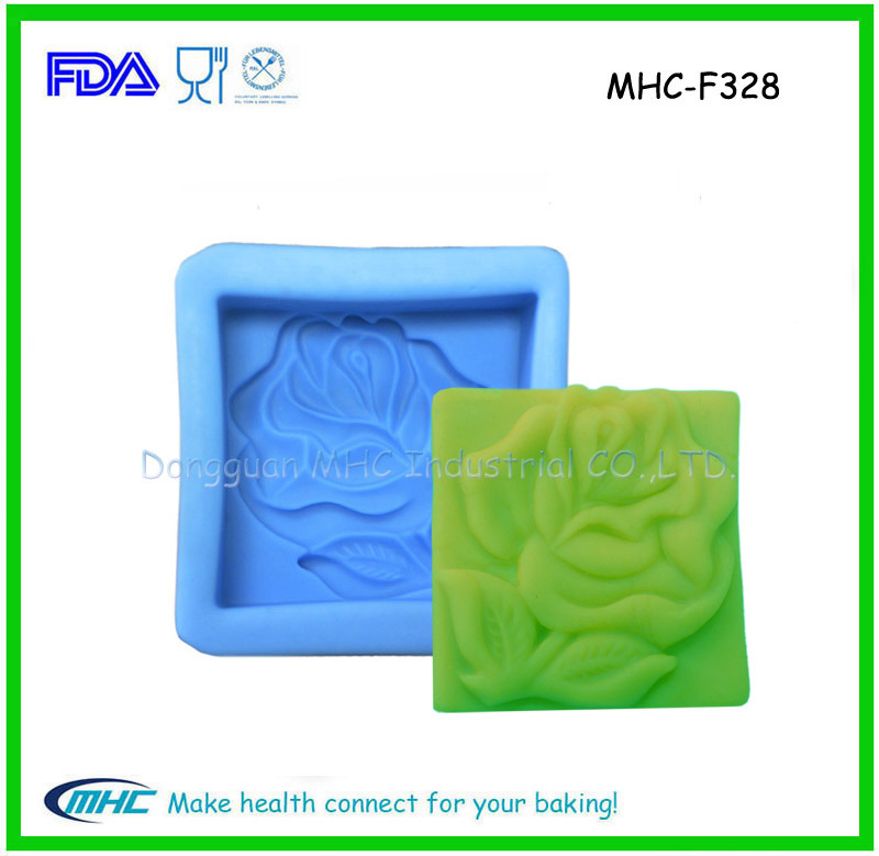 Flower Series Pastry Fondant Mold, Silicone Soap Mould, Cake Decorating Tools