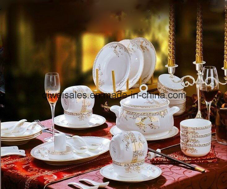 Jingdezhen Porcelain Tableware Dinnerware Kettle Set (QW-834)
