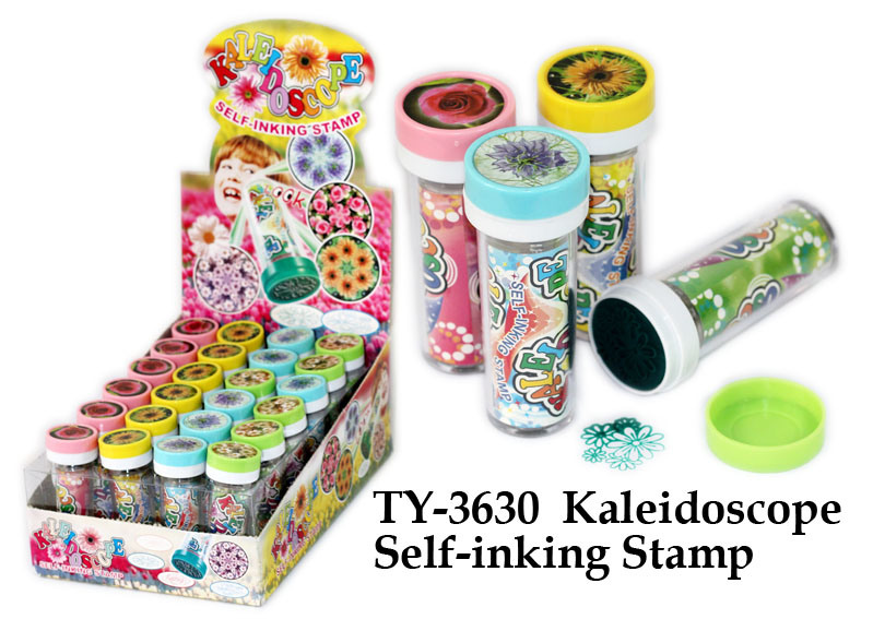 Funny Kaleidoscope Self-King Stamp Toy