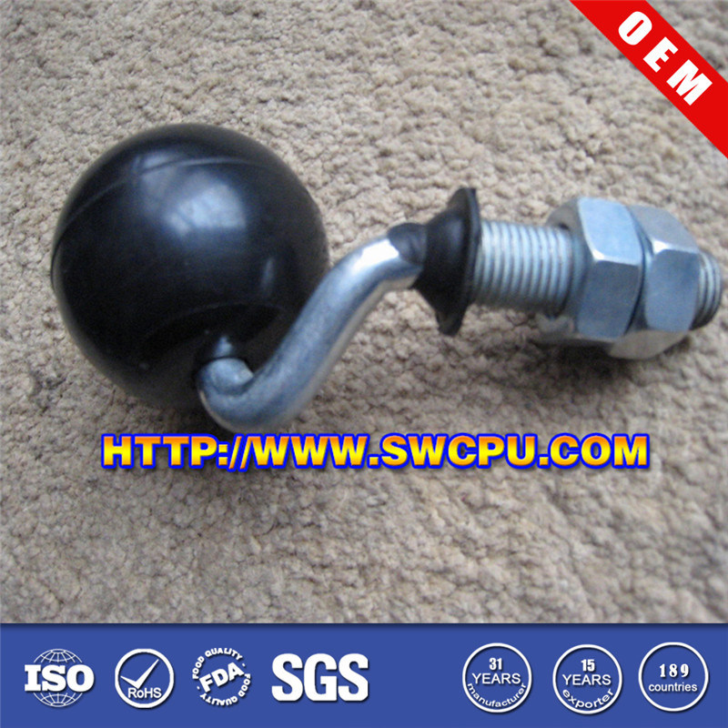 High Density Corrosion Solid Rubber Wheel/Caster/Pulley (SWCPU-R-P236)