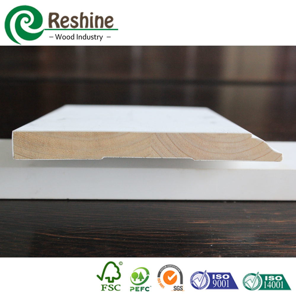 Decorative Flooring Solid Wood Baseboard Moulding