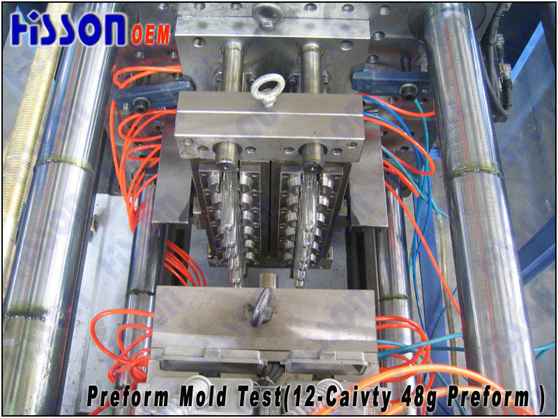 12-Cavity 48g 28pco Self-Lock Pet Preform Injection Mould