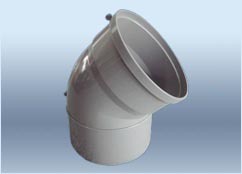 Plastic Pipe Fitting Mould 45 Degree Elbow (HJ-MOULD-001)