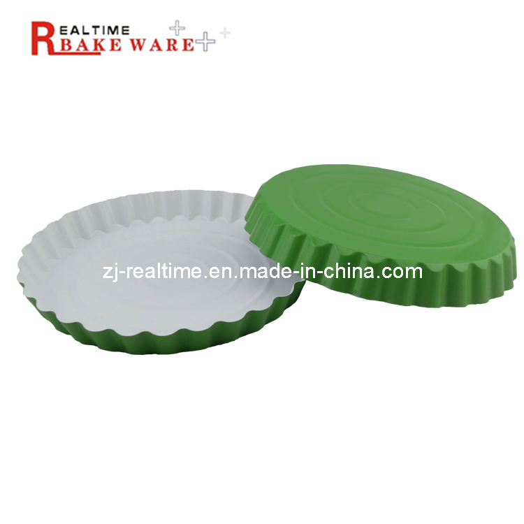 Ceramic Cake Pans Round Flower Shape Cake Mold