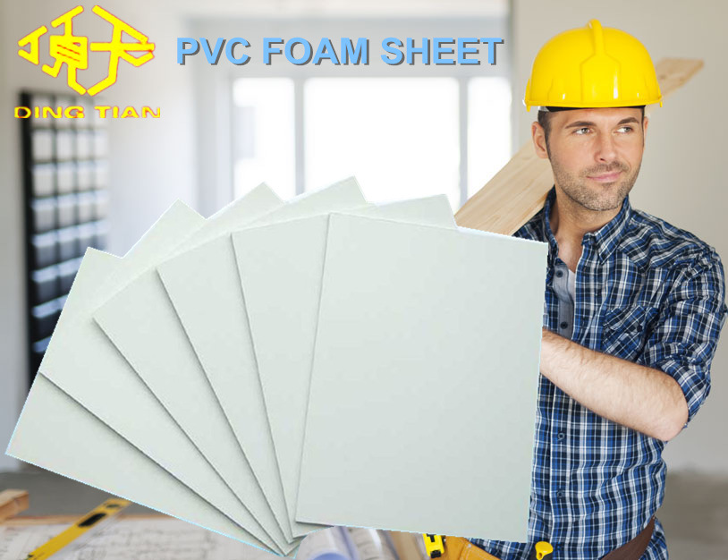White PVC Foam Sheet for Moulding-Hot Part 6-20mm