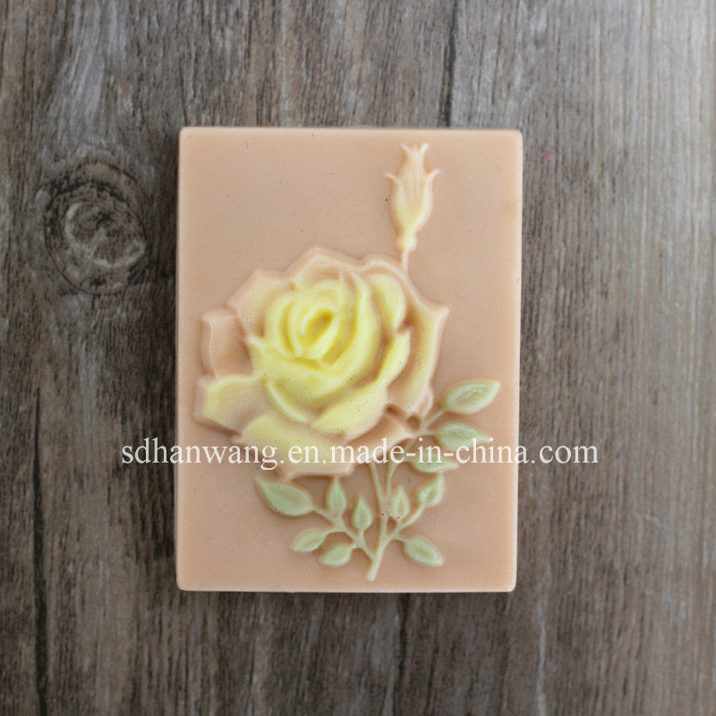 R0348 Square Flower Silicone Mold Soap Chocolate Silicon Mould