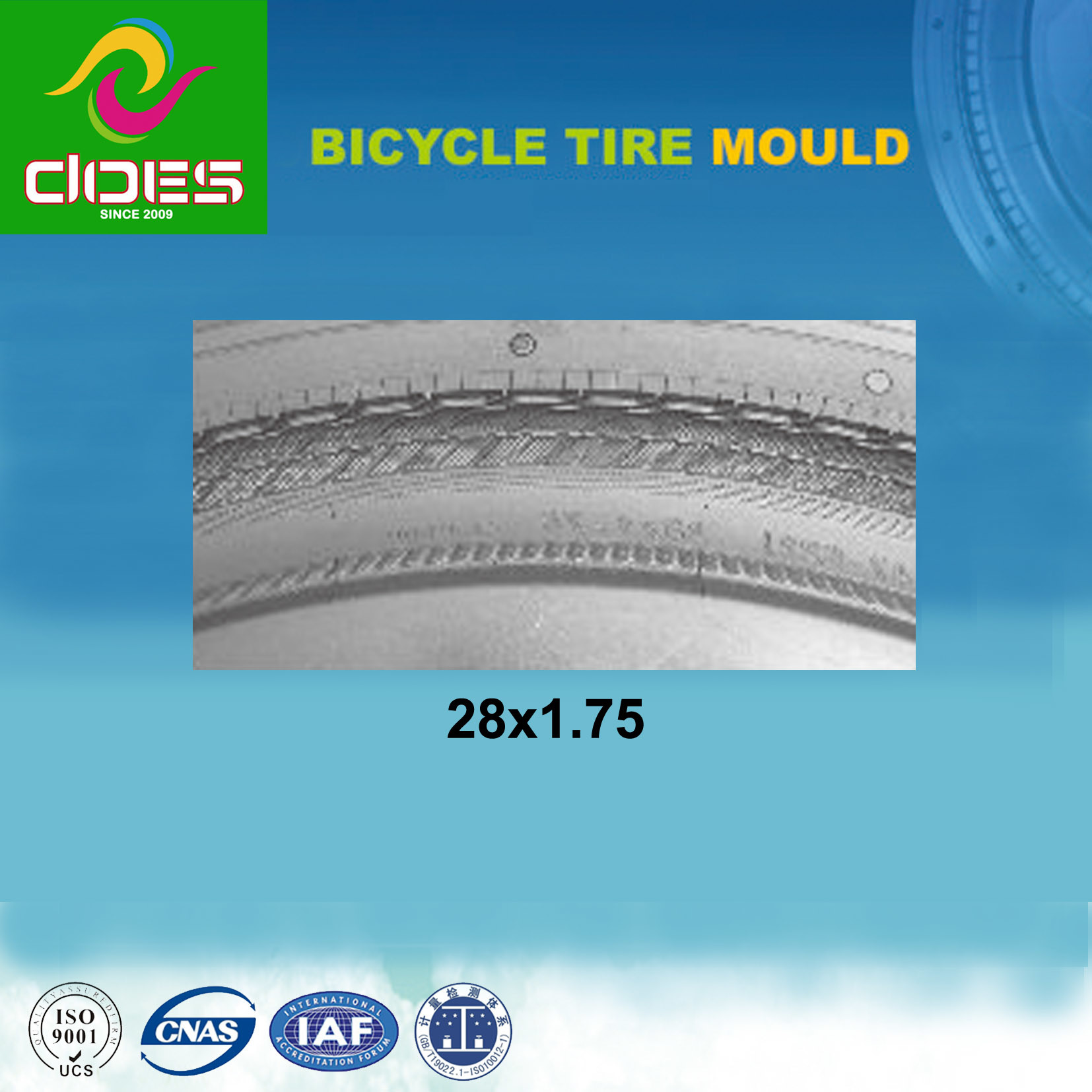 Bicycle Tyre Mould 28X1 3/4