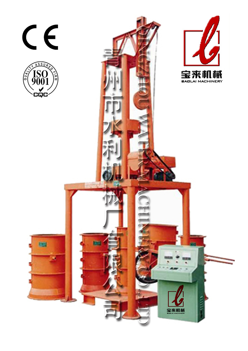 Vertical Extrusion Cement Pipe Machine