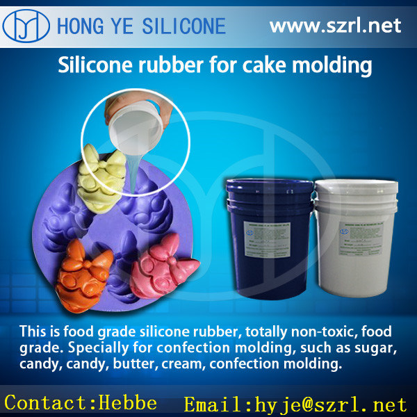 Food Grade Liquid Silicone Rubber for Cake Moulds