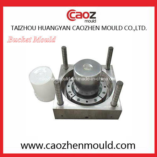 Popular Plastic White Bucket Injection Mould
