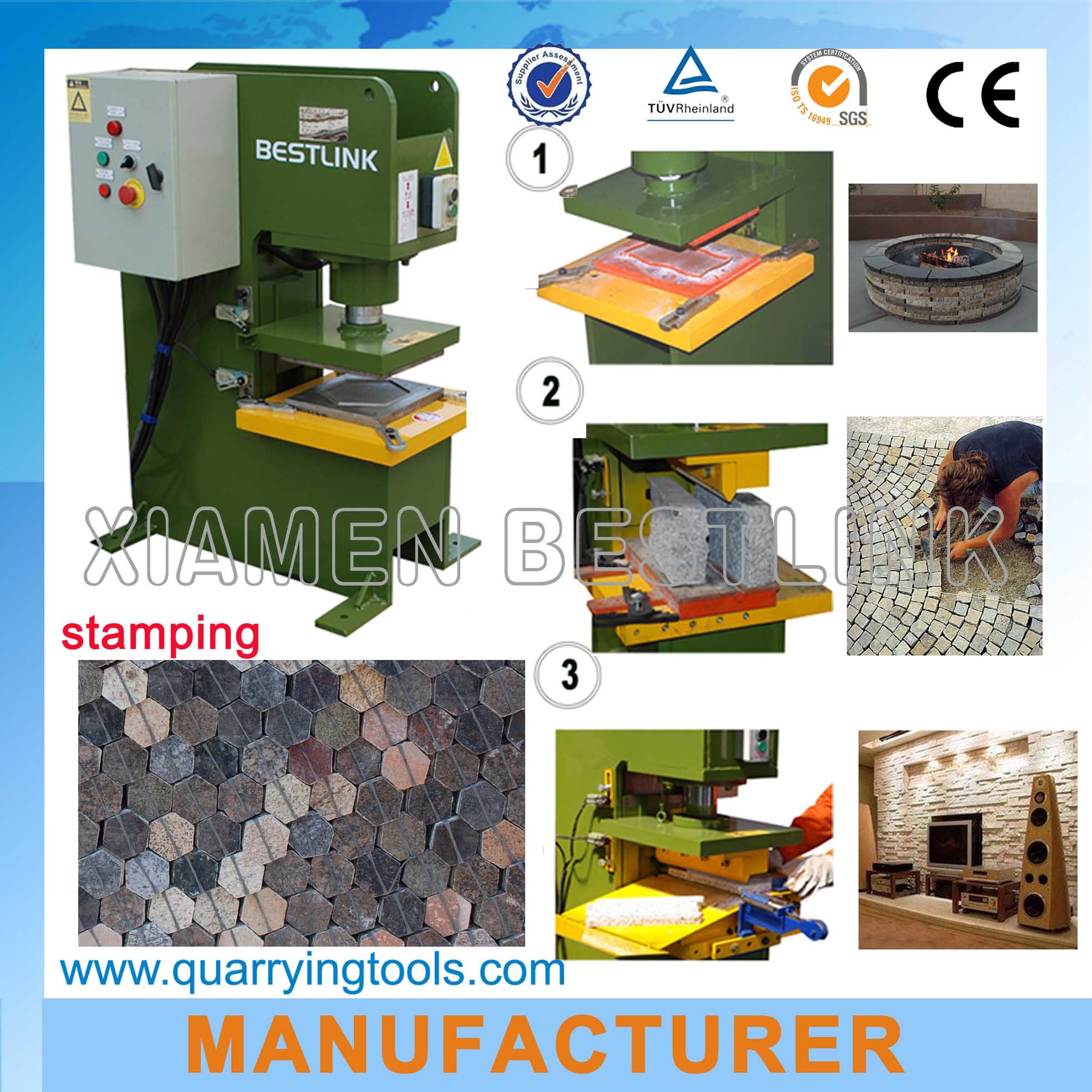 Natural Stone Cutting Machines for Marble and Granite