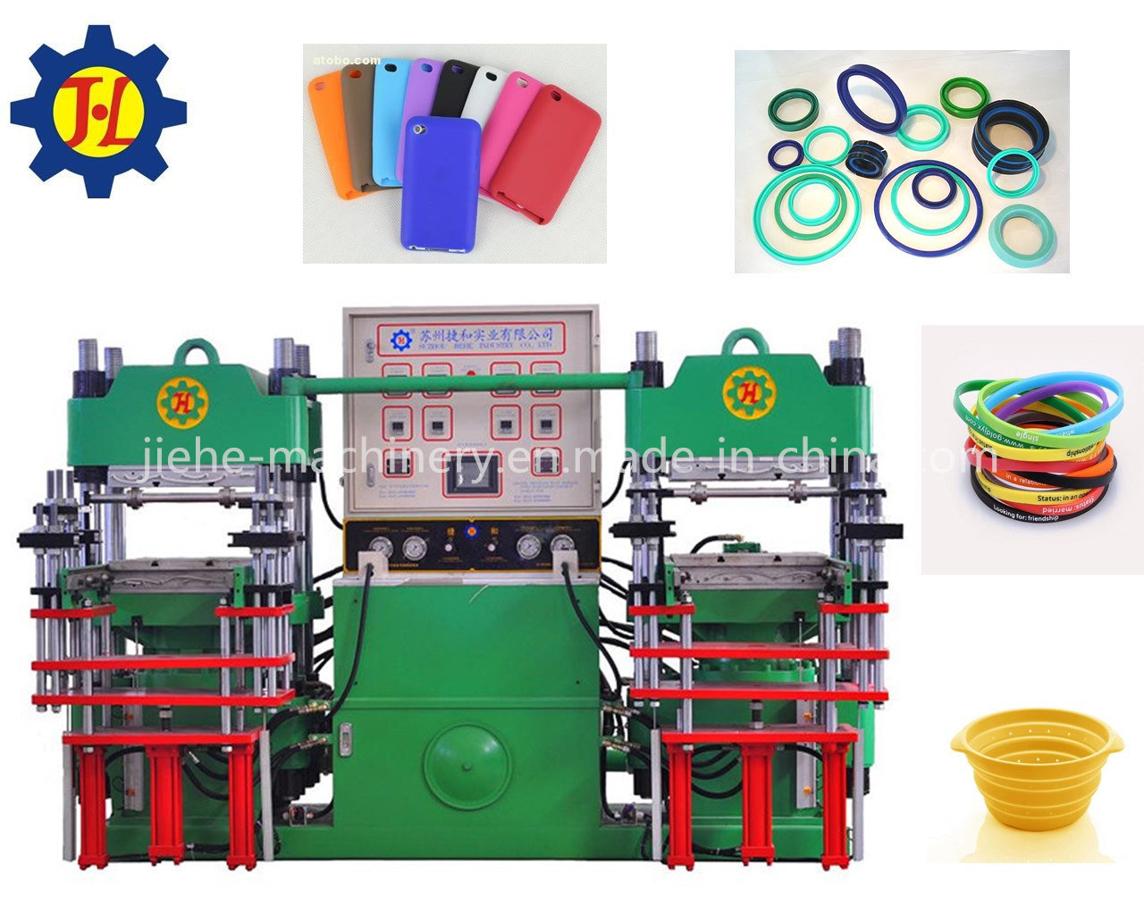Rubber Silicone Auto Parts Moulding Vulcanizing Machinery
