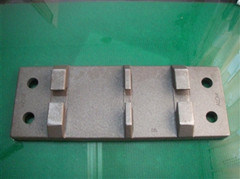 Cast Iron Casting Tie Plate for Train Parts
