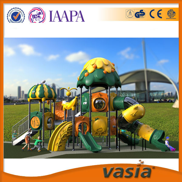 Large Plastic Slide Outdoor Playground Equipment for Kindergarten