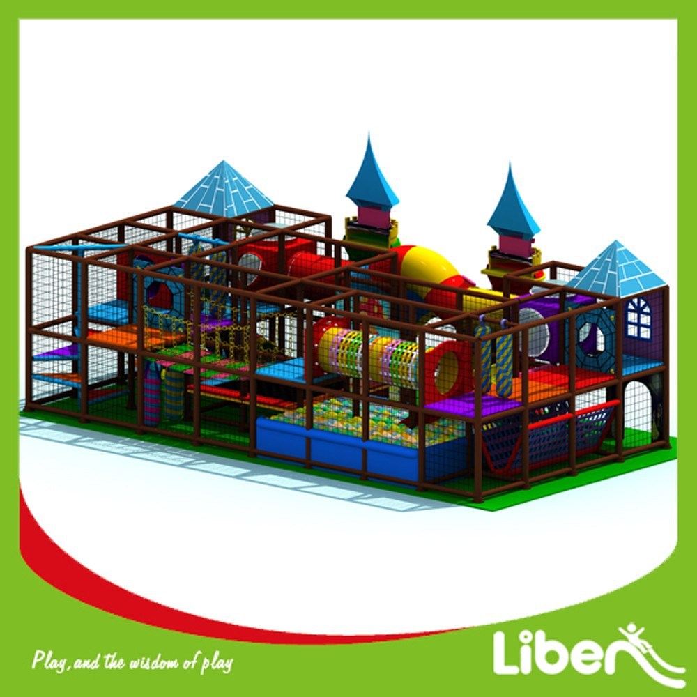 Castle Themed High Quality Indoor Playground Equipment for Daycare