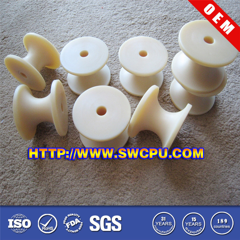 Nylon V-Belt Plastic Rope Guide Roller Gear Pulley (SWCPU-P-P358)
