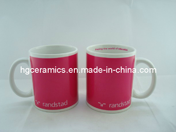 Promotional Mug Magenta C Color Mug. Ceramic Mug