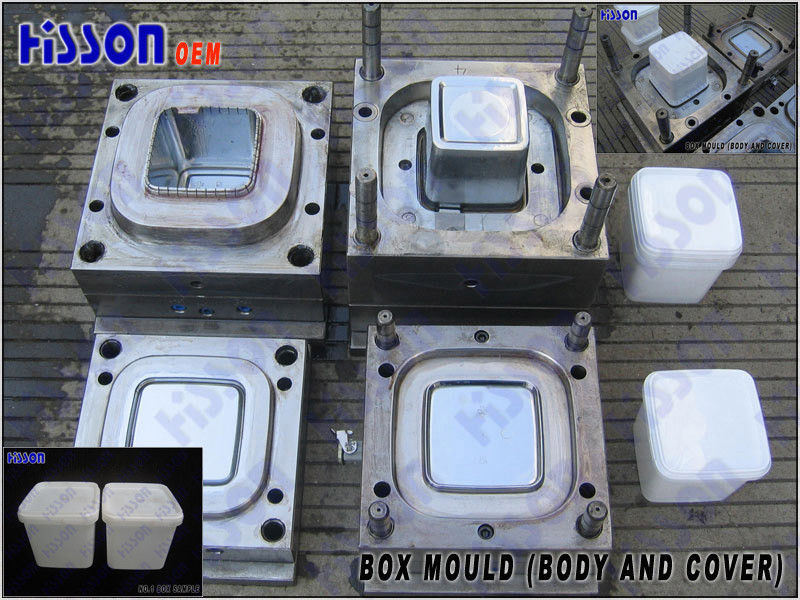 Thin Wall Plastic Box Injection Mold for Food Storage