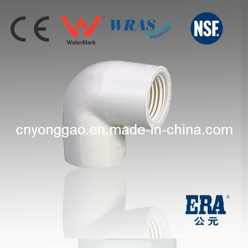 Manufacture Female Elbow Sch40 Plastic Pipe and Fitting PVC Fitting