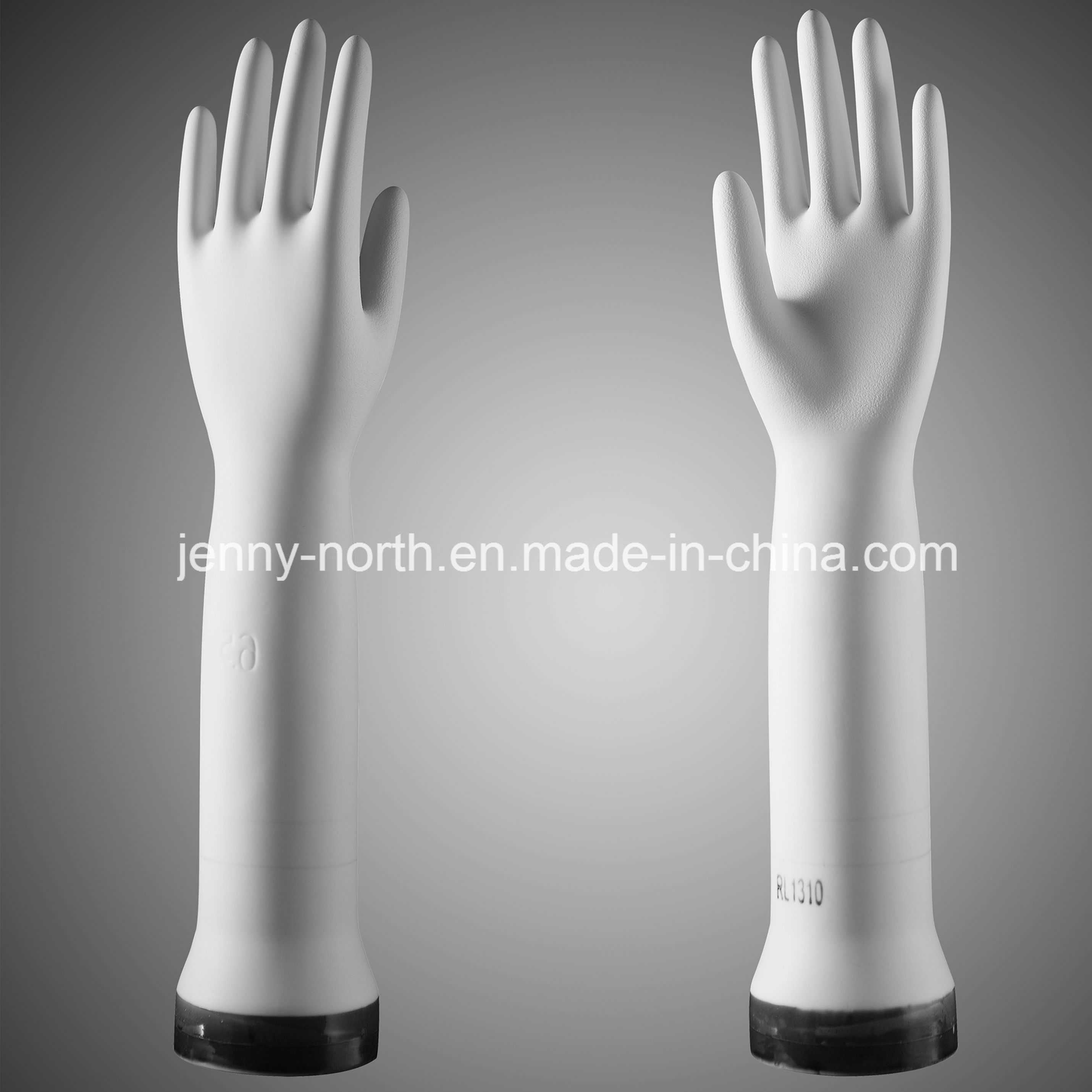 Pitted Curved Ceramic Former for Medical Gloves