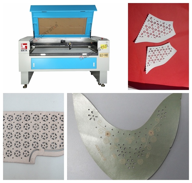 CO2 Laser Cutting and Engraving Machine for Leather Shoes
