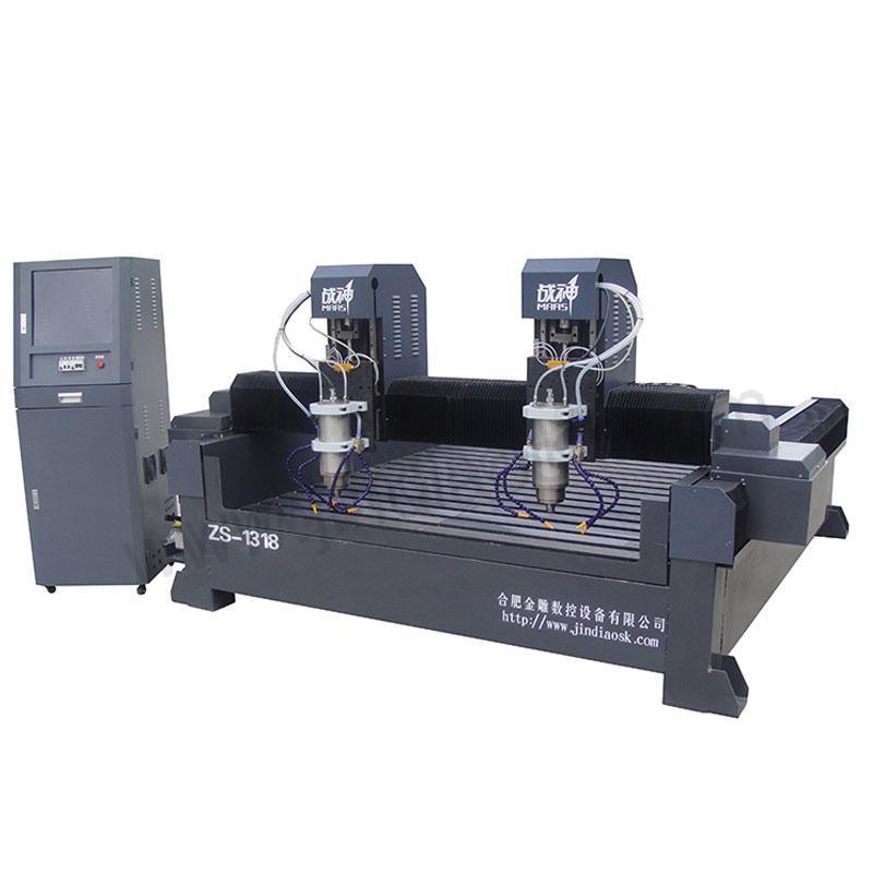 2-Spindle CNC Marble Engraving Machine