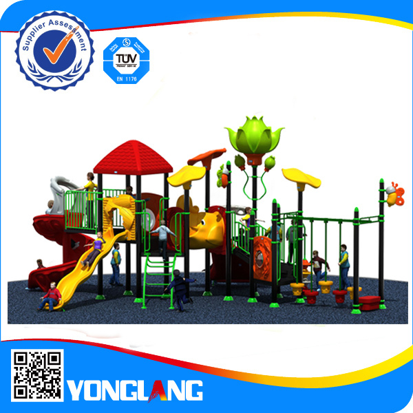 PVC Coated Pipe Kids Play Park Equipment with Galvanized Steel Material
