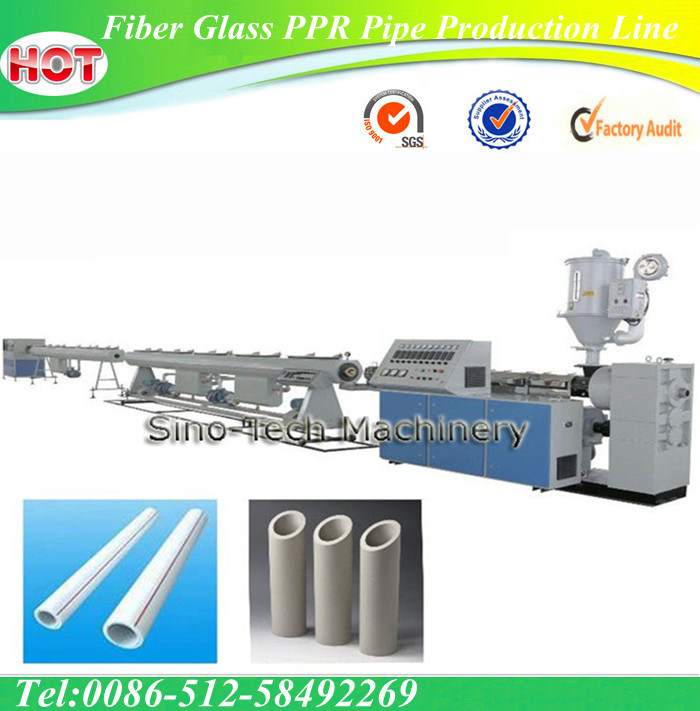Fiber Glass PPR Pipe Production Line PPR Pipe Extrusion Line