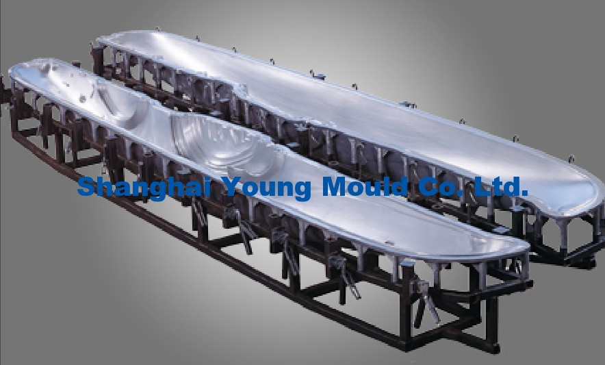 Rotomolding Fishing Kayak Mould, Plastic Kayak Roto Mold for Sale, OEM