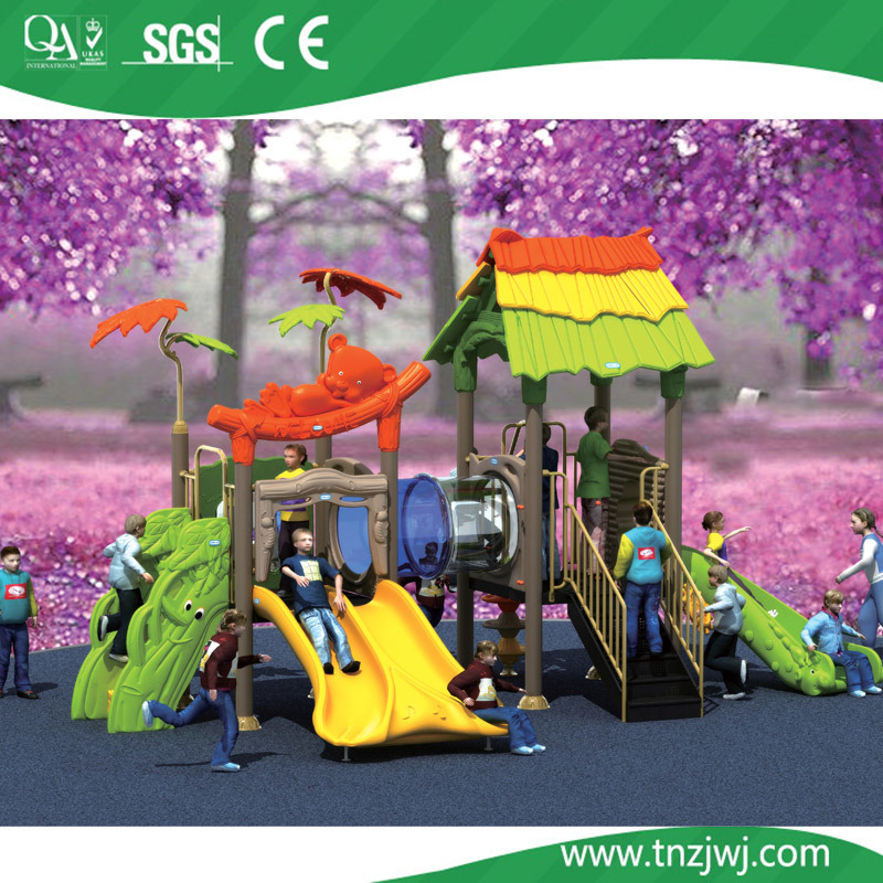 High Quality Funny Anti-Crack Children Plastic Playhouse and Slide