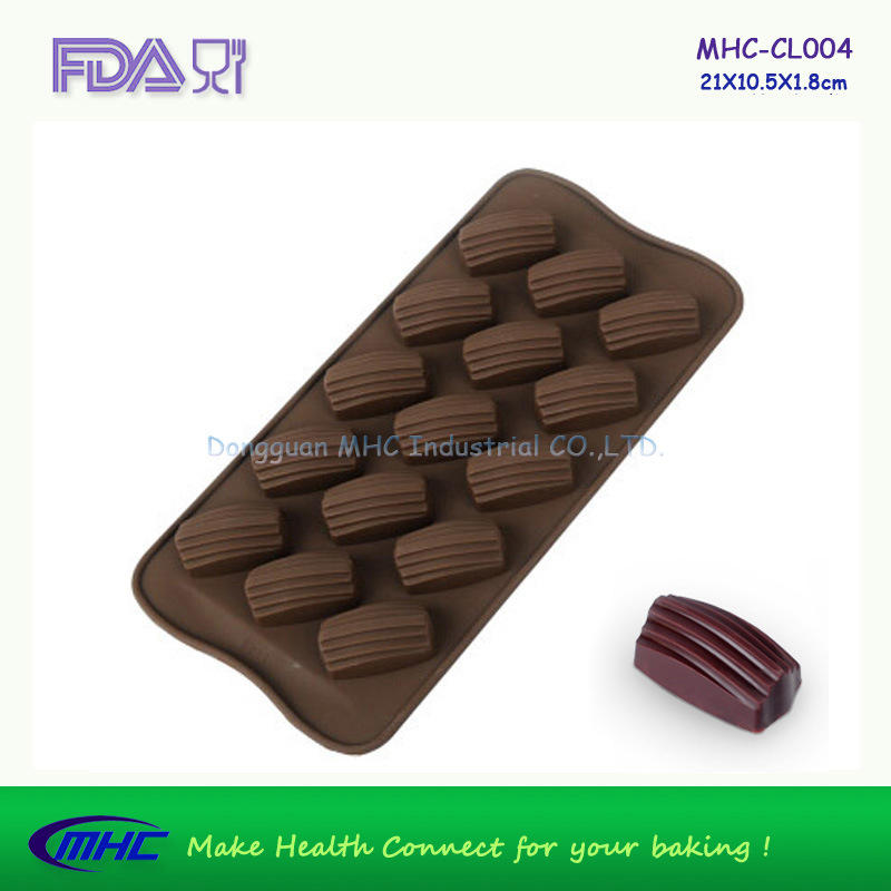 Brick Shape Food Grade Silicone Mould Chocolate