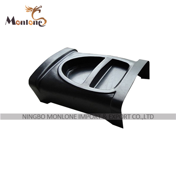 Black ABS Customized Plastic Injection Parts OEM