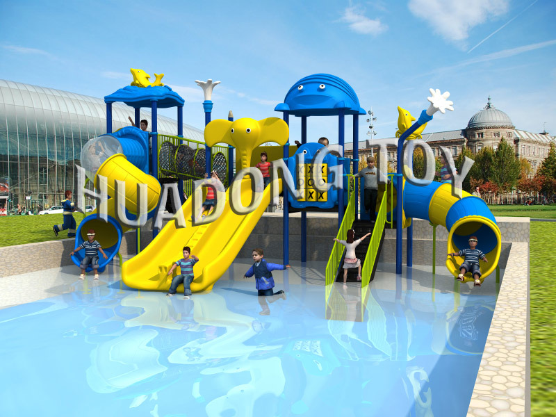 Outdoor Playground Equipment for Water Park Entertainment (HD15B-098B)