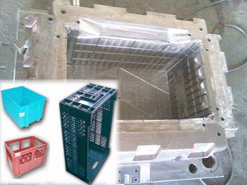 Plastic Crates Injection Mold