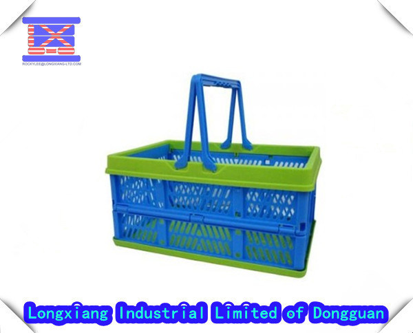High Quality Plastic Supermarket Handle Basket Mold/Mould
