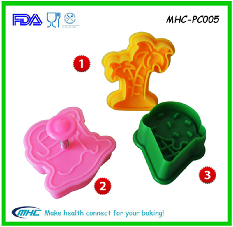 Eco-Friendly Plastic Cake Mould for Cookie