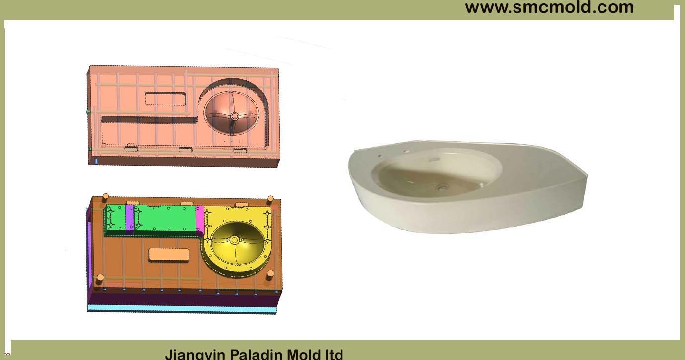 SMC Mold for Hand Washing Sink
