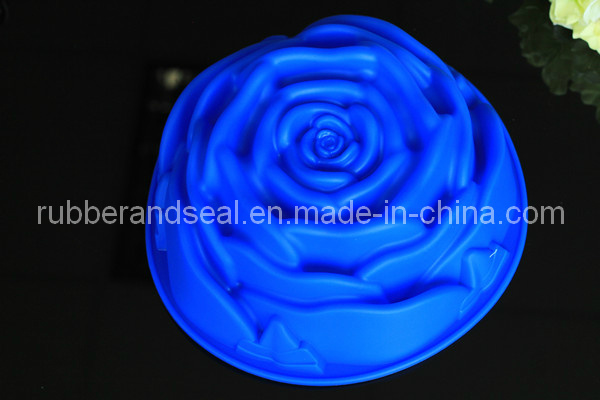 Beautiful Rose Shaped 3D Silicone Cake Decoration Tools