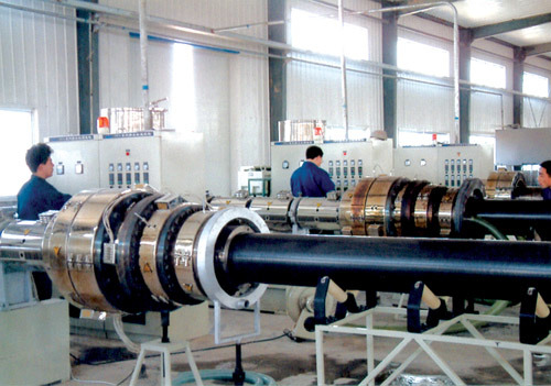 KR-Series UHMW-PE Wear-Resistant Pipe Extrusion Line