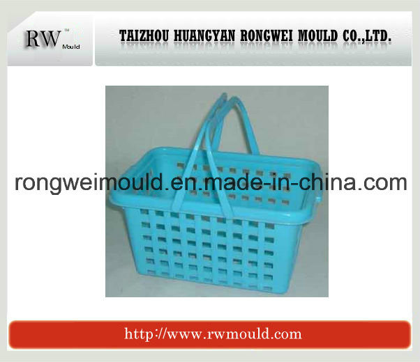 Injection Common Style Shopping Basket Mould