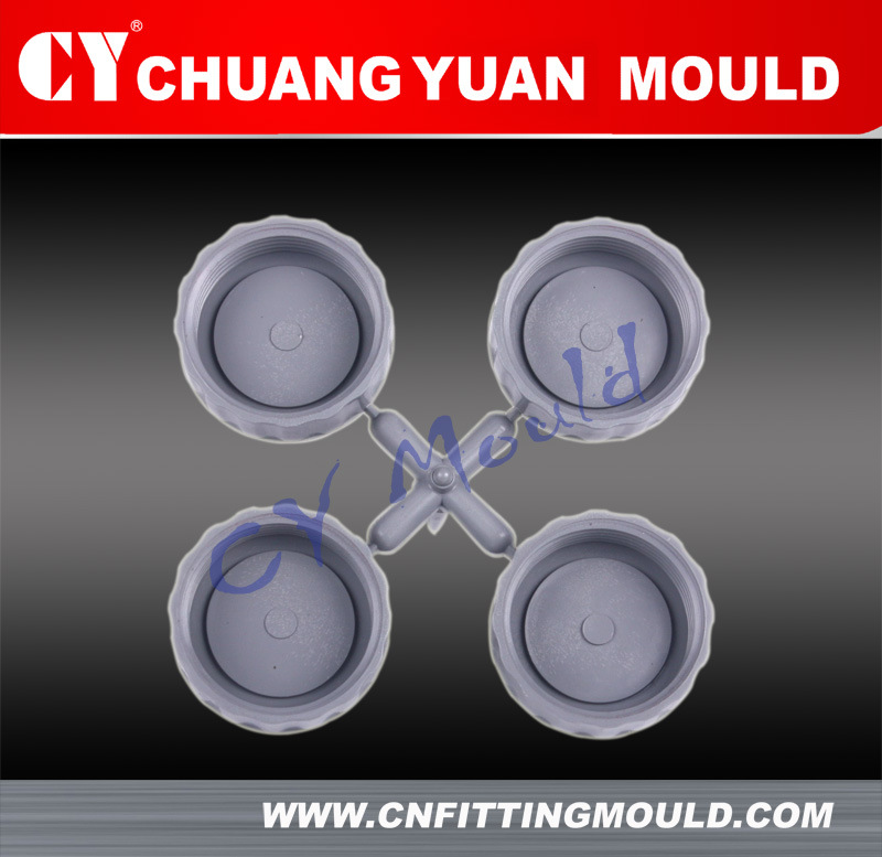 Injection of Plastic PVC Cap Pipe Fitting Mould