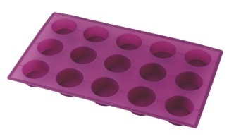 Silicone 15 Cup Muffin Pan & Cake Mould &Bakeware FDA/LFGB (SY1334)