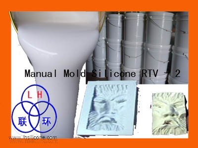 RTV 2 Silicone Rubber Gypsum Column Moulds Making