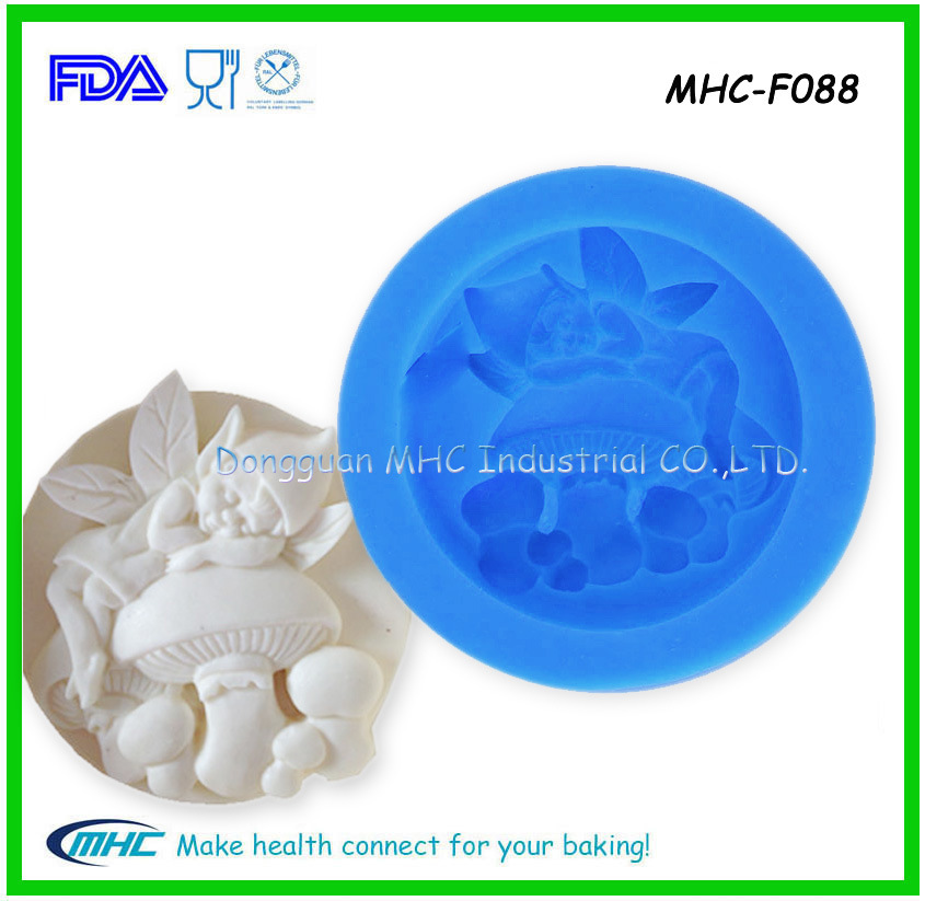 3D Handmade Liquid Soap Mould/Cake Decorating Silicone Mold
