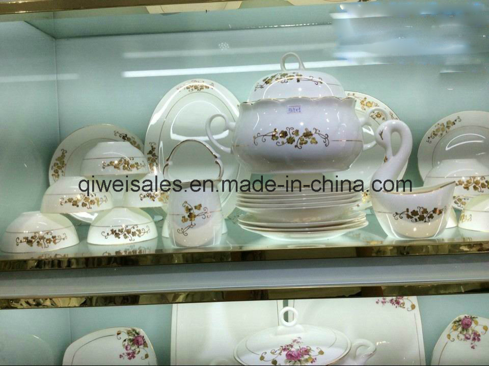 Jingdezhen Porcelain Tableware Dinnerware Kettle Set (QW-821)